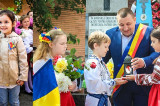De Ziua Eroilor, la Jurilovca, a sosit de la Chișinău, Republica Moldova, Flacăra Centenarului