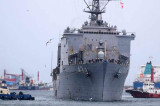 Vizita în portul Constanța a navei de desant „USS Fort McHenry”