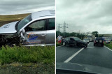 Video: Grav accident rutier cu 3 victime pe DN22 Tulcea-Constanța, aproape de Ovidiu
