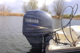 Motor de barcă furat din Norvegia găsit la o ambarcațiune din Pătlăgeanca, Delta Dunării