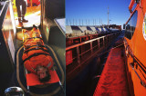 ARSVOM: Persoană inconștientă aflată pe o navă  în largul mării, adusă la mal pentru îngrijiri medicale de urgență